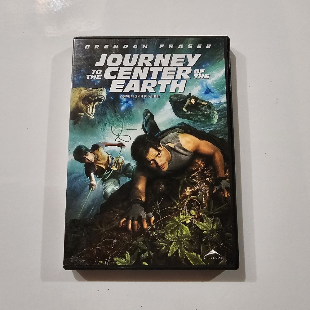 Journey to the Center of the Earth (DVD, 2008) with 4 3D Glasses